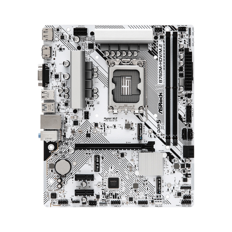 MAINBOARD (1700) ASROCK B760M-HDV/M.2 DDR5