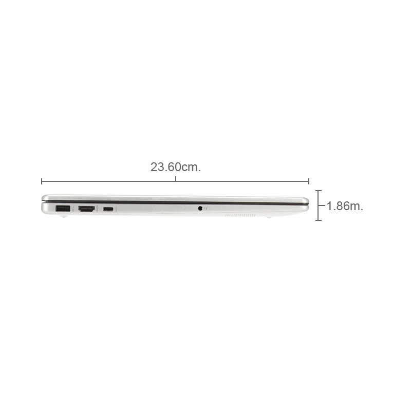 Notebook HP 15-fc0115AU (Natural Silver)