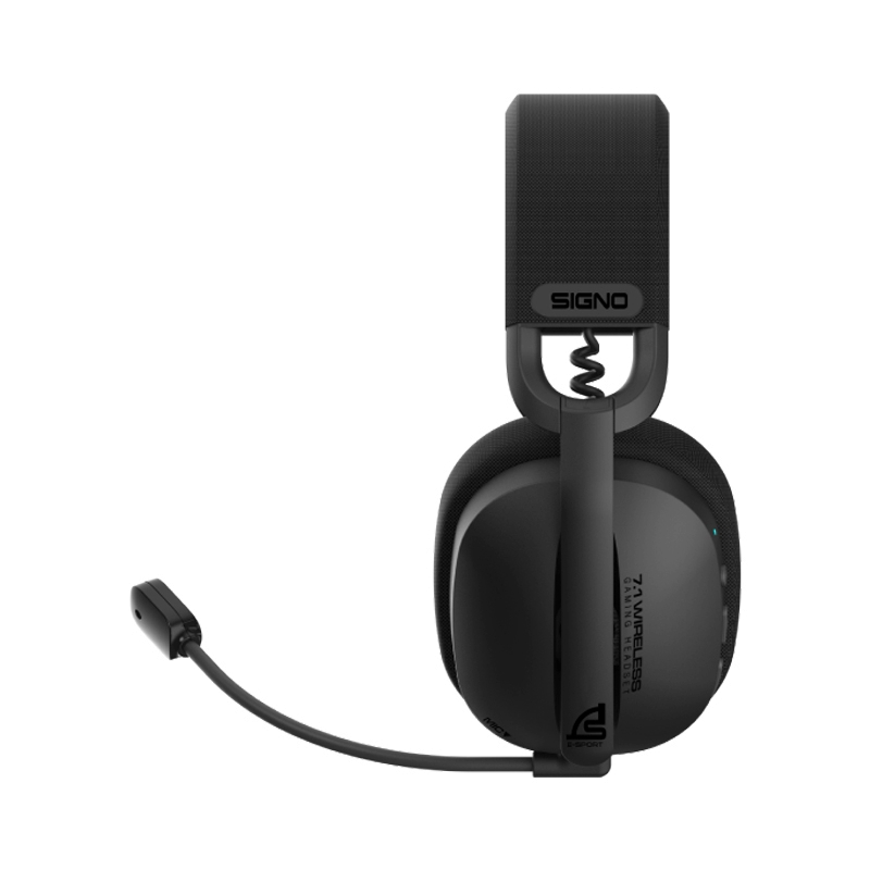 HEADSET SIGNO WP-601BLK MARLOS BLACK (7.1)