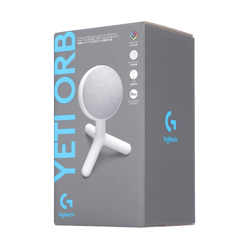MICROPHONE LOGITECH YETI ORB WHITE
