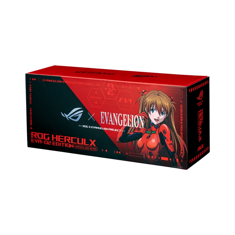 ASUS ROG HERCULX EVA-02 EDITION GRAPHICS CARD HOLDER