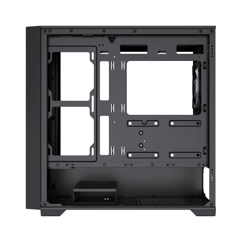 mATX CASE (NP) COLD COOL CASE SC5 BLACK FAN*4