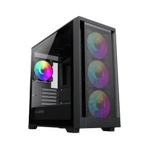 mATX CASE (NP) COLD COOL CASE SC5 BLACK FAN*4