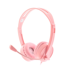 Headset LECOO By LENOVO (HT-106 USB)Pink