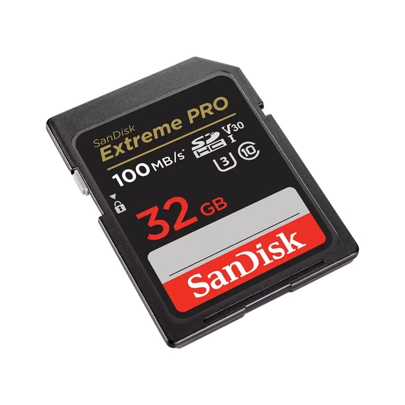 SD Card 32GB SANDISK Extreme Pro SDSDXXO032GGN4IN (100MB/s.) Advice