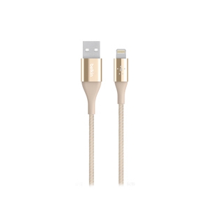 1.2M Cable USB To iPhone BELKIN (DuraTek,F8J207ds04) Gold