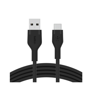 1M Cable USB To Type-C BELKIN (DuraSoft,CAB008bt1MBK) Black