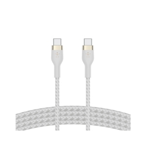 1M Cable Type-C To Type-C BELKIN (DuraSoft,CAB011bt1MWH) White
