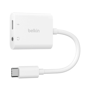 Cable Adapter Type-C To Audio Adapter BELKIN (NPA004btWH) White