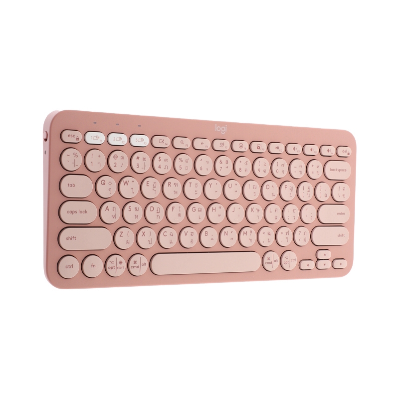 KEYBOARD WIRELESS LOGITECH K380S ROSE (BLUETOOTH)