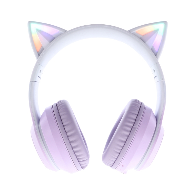 HEADSET (2.1) ONIKUMA B90 CAT EAR BLUETOOTH GRADIENT