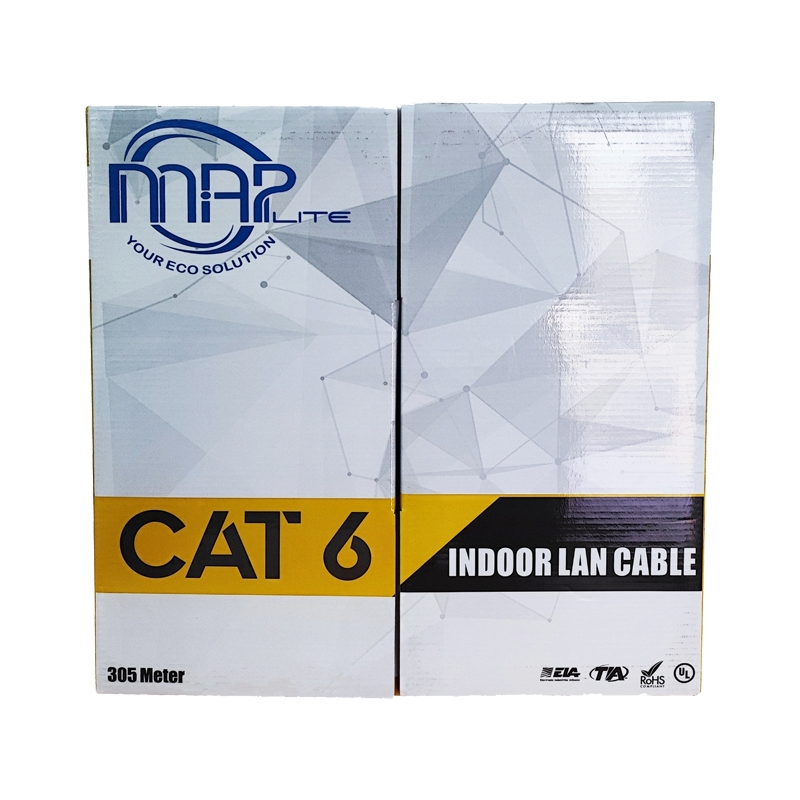 สายแลน CAT6 (305m/Box) MAP (CCA6-8305)