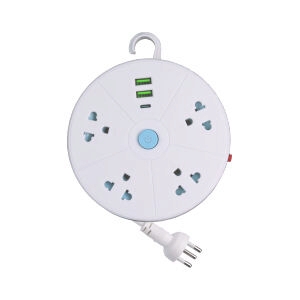 Power Bar LUMIRA LS-023-2U USB+C (3M) White/Blue