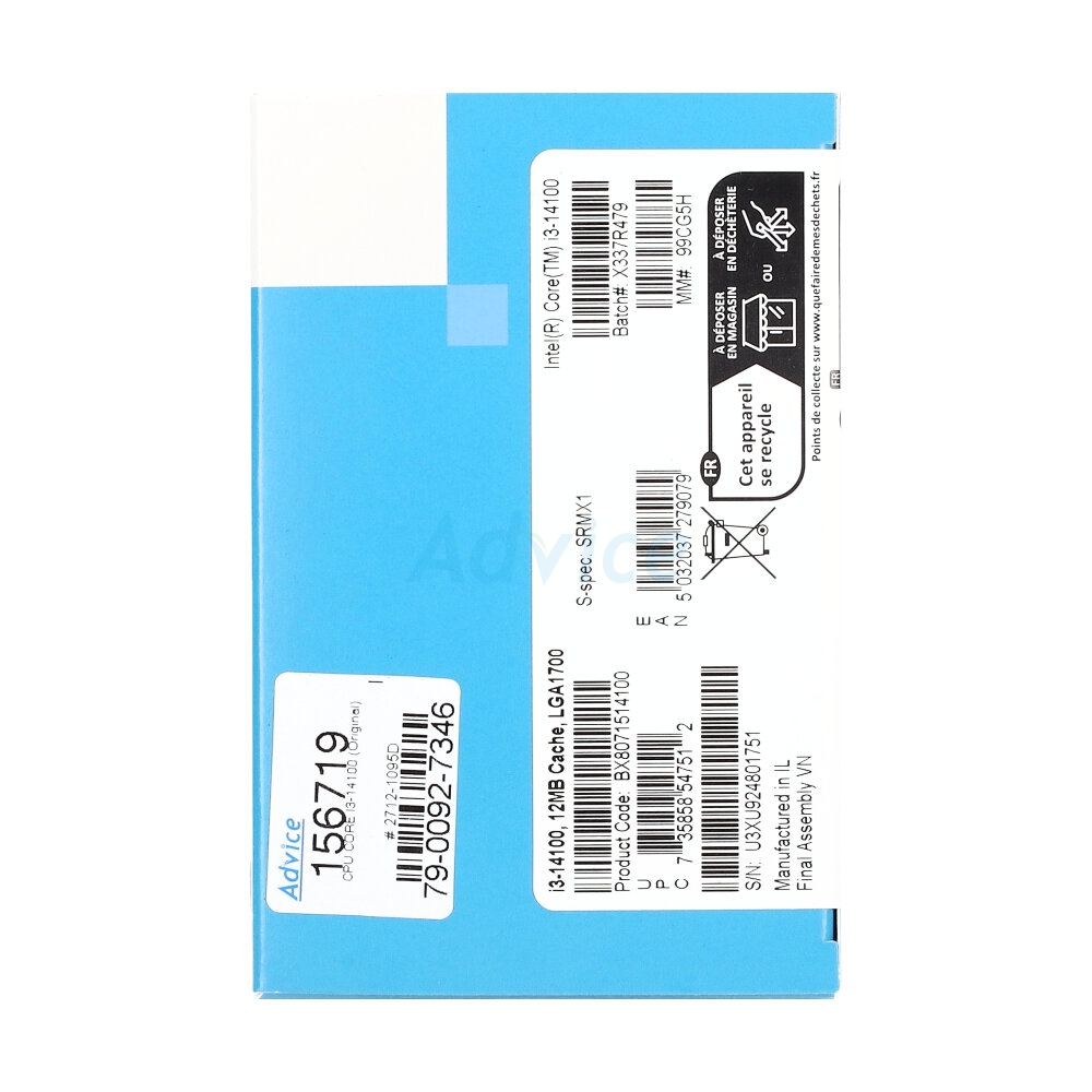 CPU CORE I3-14100 (Original)                                                    