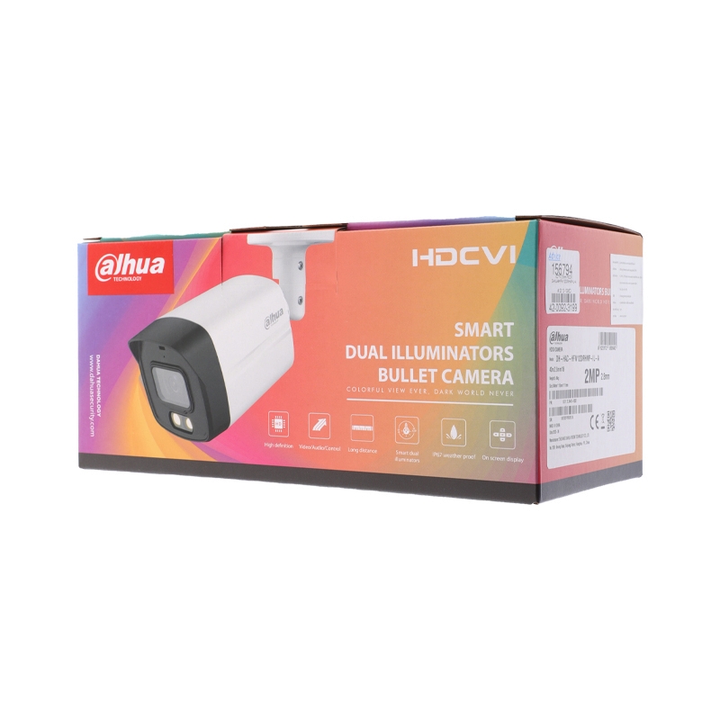 กล้องวงจรปิด 2.8mm HDCVI DAHUA HFW1200RHMP-IL-A
