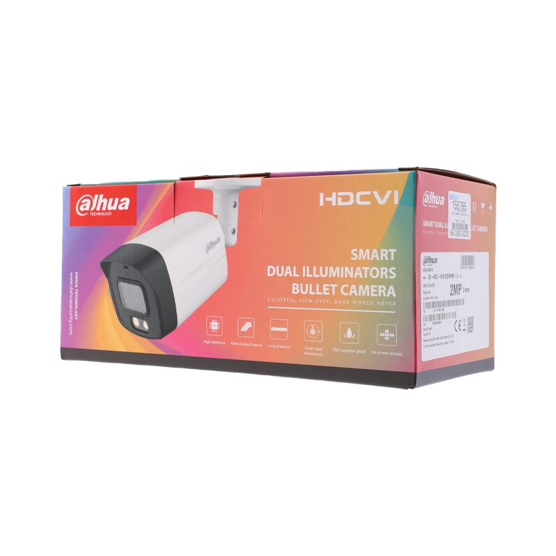 CCTV 3.6mm HDCVI DAHUA#HFW1200RHMP-IL-A