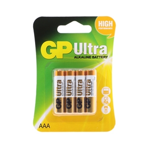 GP Ultra Alkaline AAA (8Pcs/Pack)