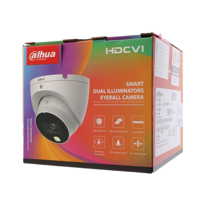 กล้องวงจรปิด 3.6mm HDCVI DAHUA HDW1200RHMP-IL-A