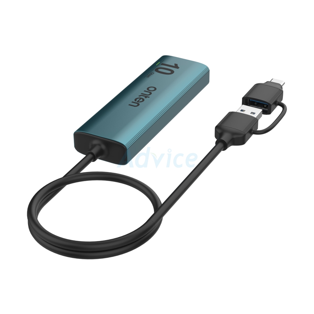 USB HUB 4P V.3.0 ONTEN (OTN-UCA611) Green Type-C                                