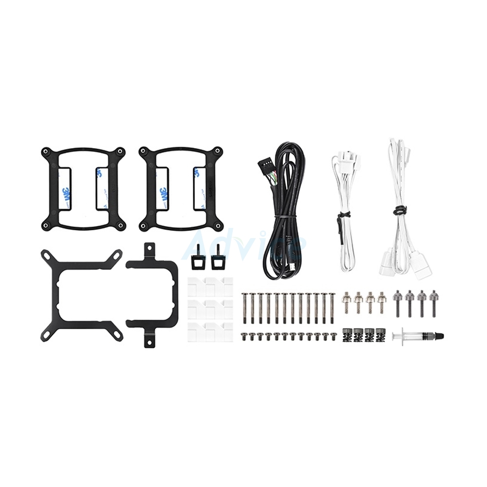 LIQUID COOLING THERMALTAKE TH360 V2 ULTRA ARGB SYNC SNOW EDITION (CL-W405-PL12SW-A)