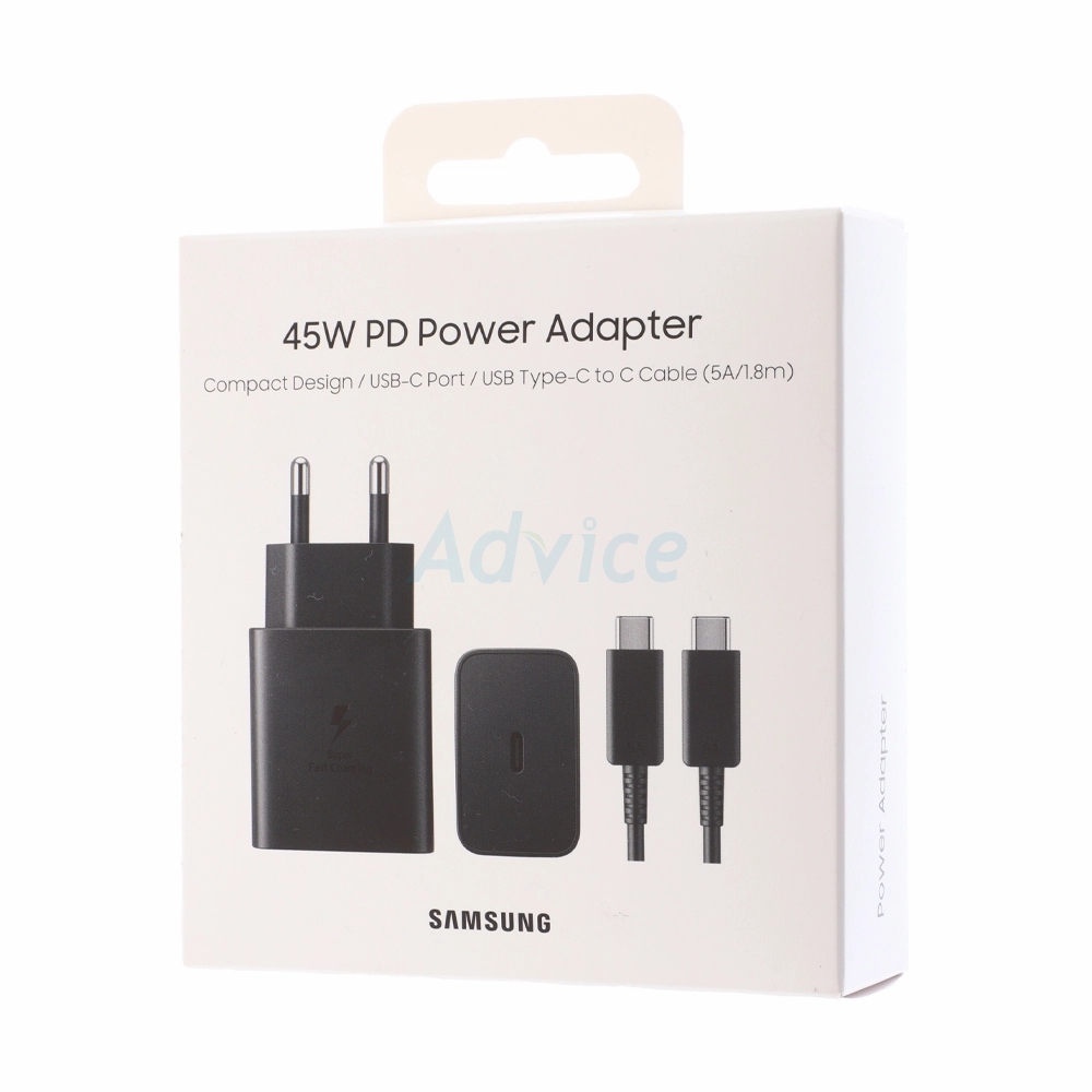 Adapter 1TYPE-C SAMSUNG (45W,T4510XBEGTH,4511) Black