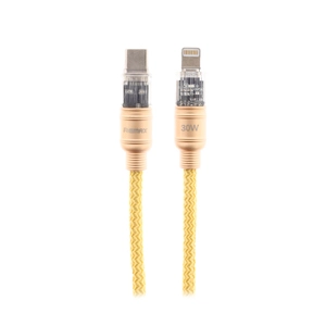 1.2M Cable Type-C To iPhone REMAX (RC-C129) Gold