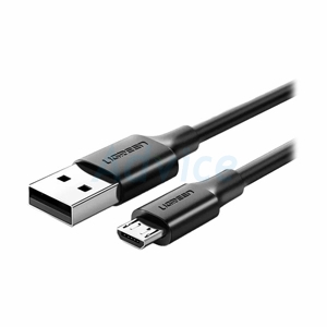 UGREEN สายชาร์จ Charger USB To Micro USB 12W 2M Black (ABS-60138)