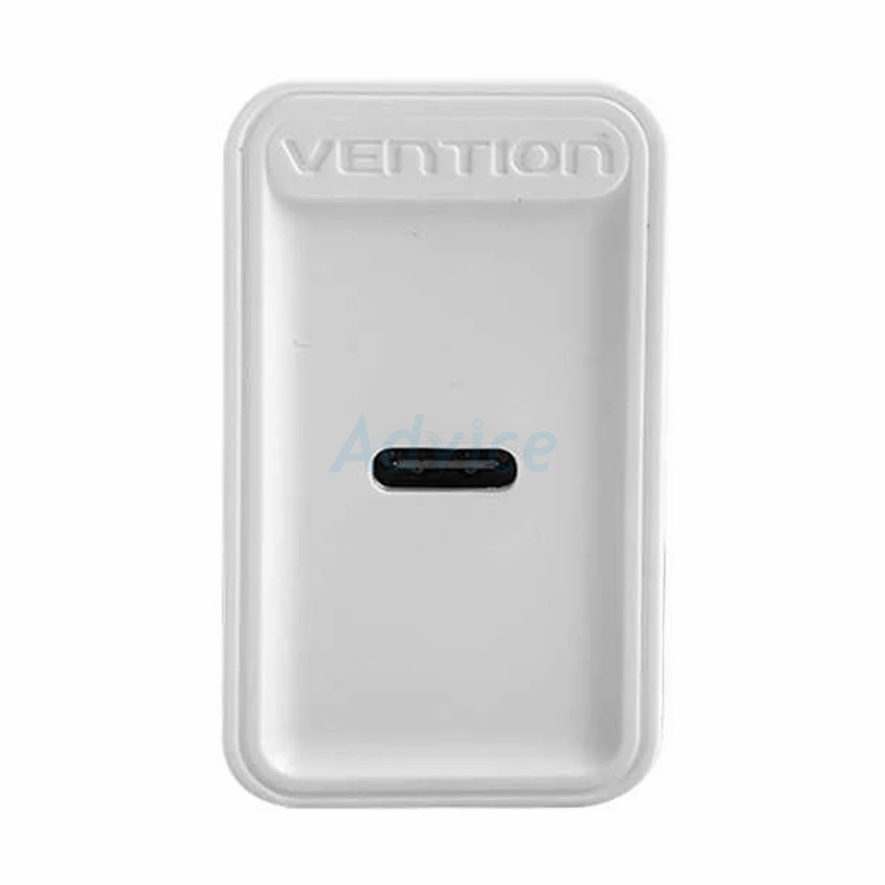 Adapter 1 Type-C Charger VENTION (20W,FAD20W) White
