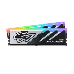 RAM DDR5(5200) 32GB (16GBX2) APACER GAMING RGB BLACK (AH5U32G52C5229BAA-2)