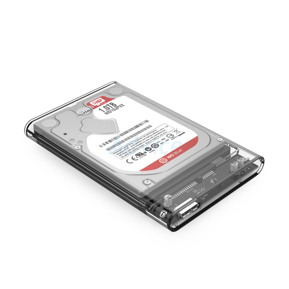 Enclosure 2.5 SATA v3.0 ORICO 2139U3-BP-HW(Clear)