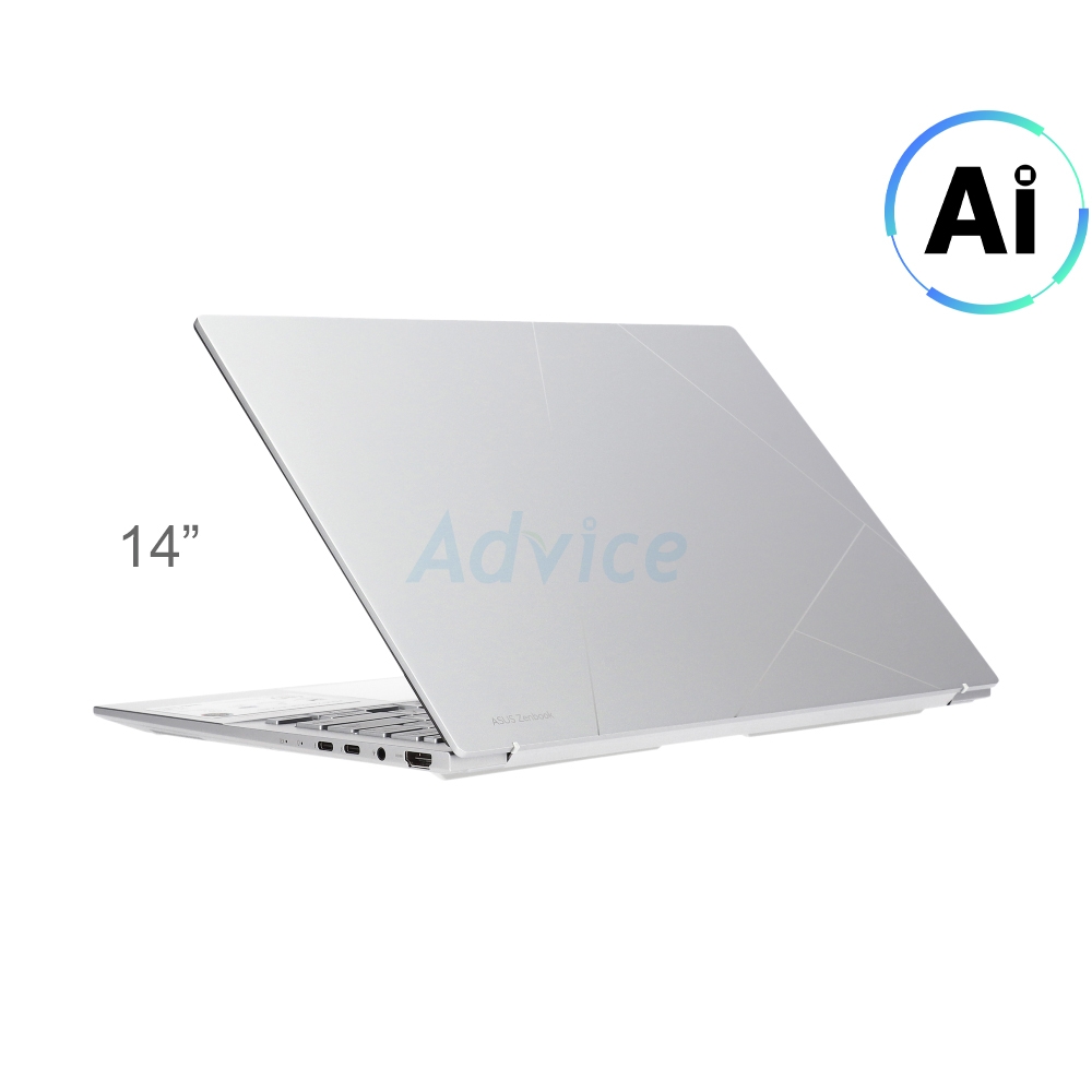 Notebook Asus Zenbook 14 OLED UX3405MA-PP533WS (Foggy Silver)