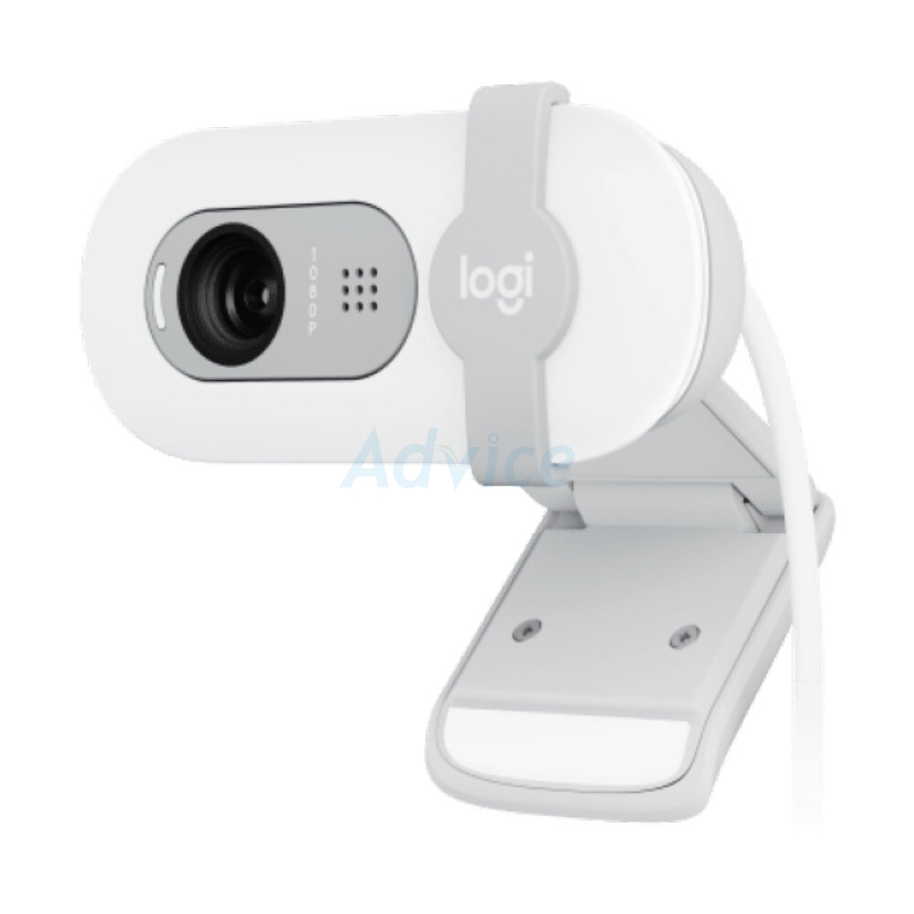 WEBCAM LOGITECH BRIO 100 FULL HD (OFF/WHITE,960-001618)                         