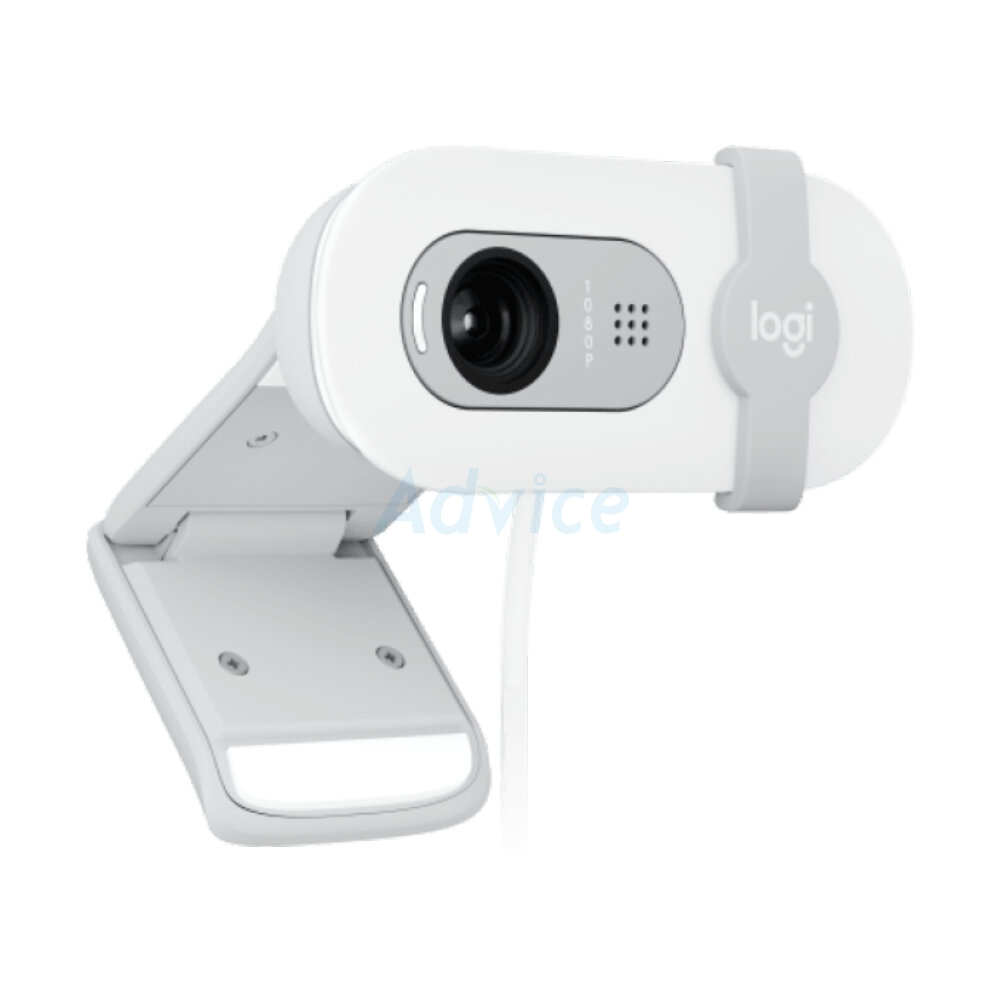WEBCAM LOGITECH BRIO 100 FULL HD (OFF/WHITE,960-001618)                         