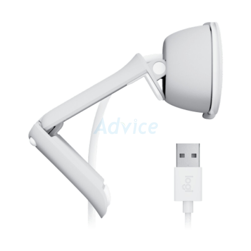 WEBCAM LOGITECH BRIO 100 FULL HD (OFF/WHITE,960-001618)                         