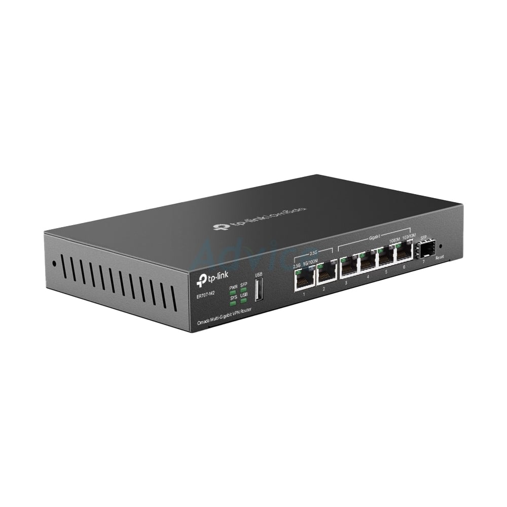 VPN Router TP-LINK (ER707-M2) Gigabit | Advice จ.ปทุมธานี สาขา A021 ...