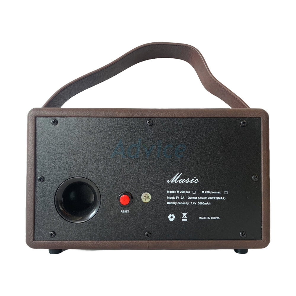 (1.0) ลำโพง MUSIC D.J. (M200PRO) BLUETOOTH