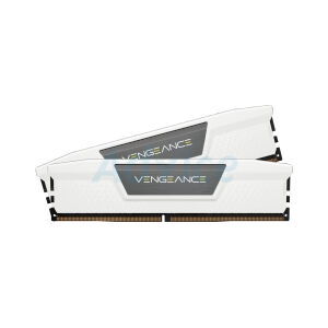 RAM DDR5(5600) 32GB (16GBX2) CORSAIR VENGEANCE WHITE (CMK32GX5M2B5600C40W)