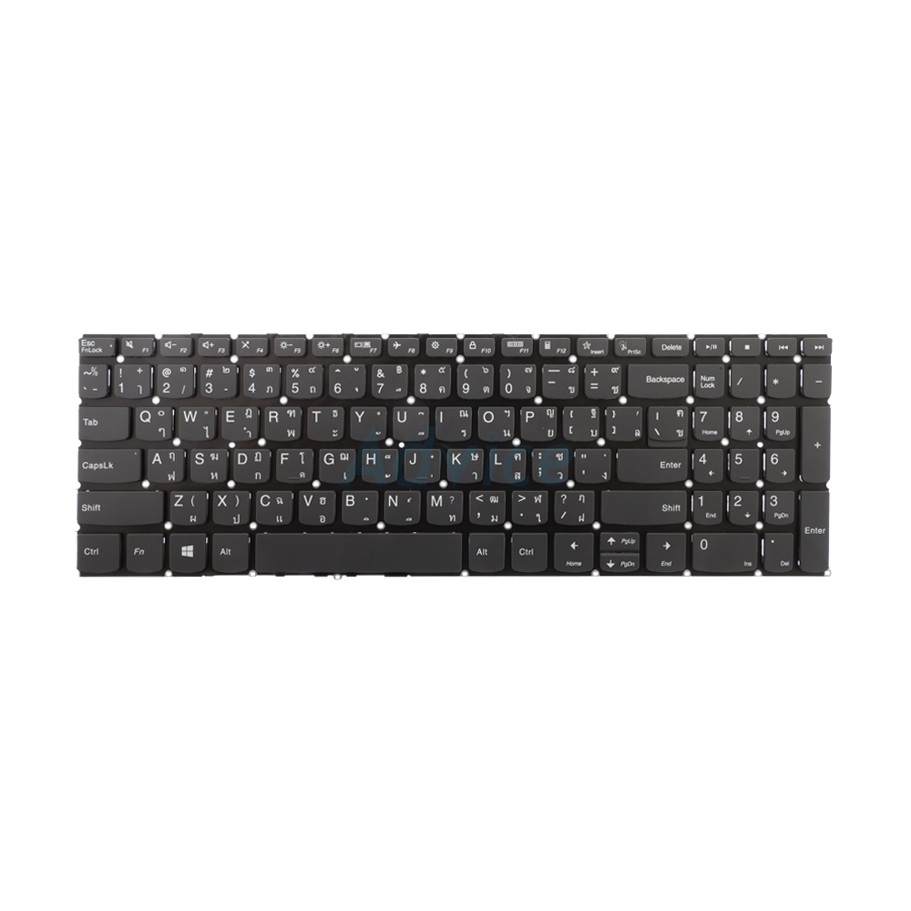 Keyboard LENOVO Ideapad 3 15ITL05 (Black) 'PowerMax' (สกรีนไทย-อังกฤษ)