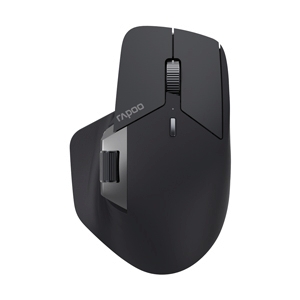 MOUSE WIRELESS RAPOO MT760M LIGHT BLACK (BLUETOOTH)