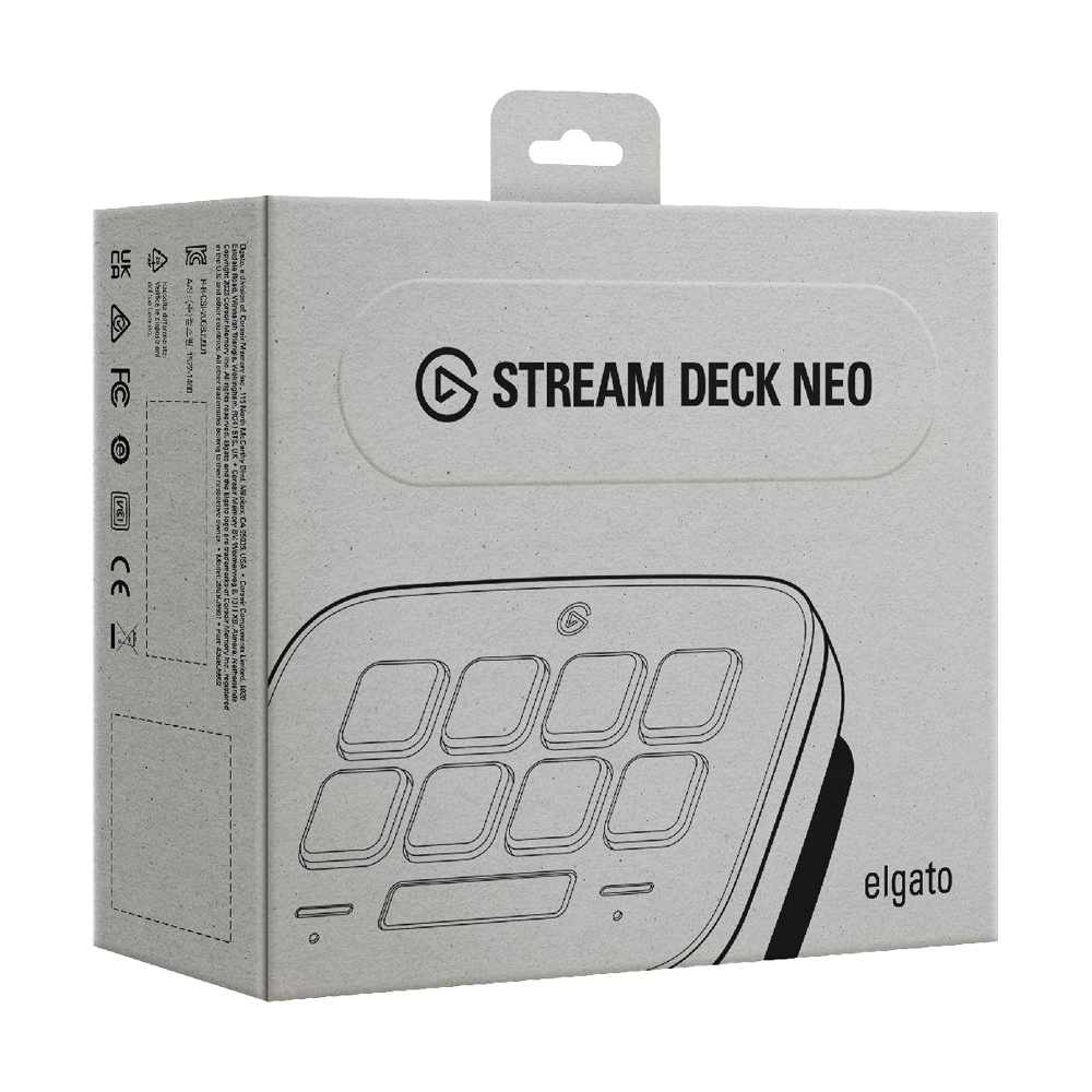 Keypad ELGATO STREAM DECK NEO (10GBJ9901) White