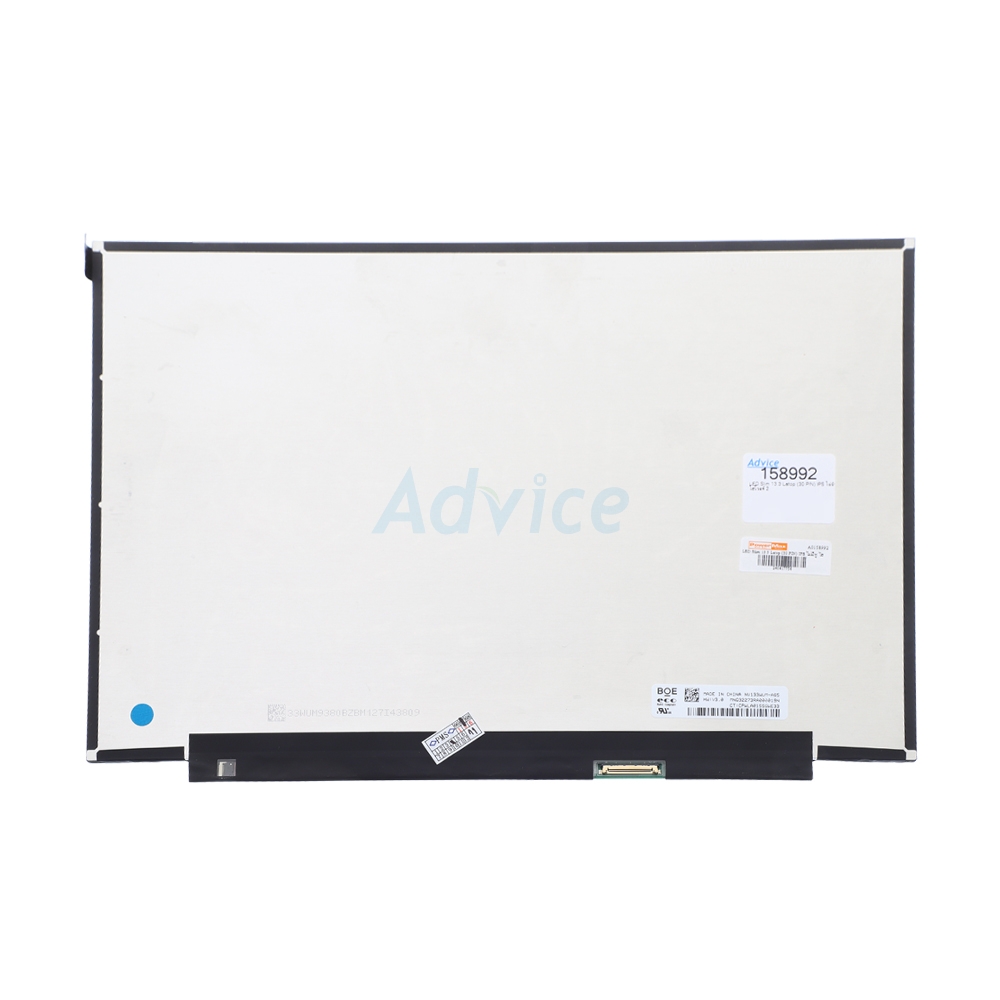 LED Slim 13.3 Latop (30 PIN) IPS ไม่มีหู ไฮโวลท์ 22 CM 1920*1200 (NV133WUM-A65) 