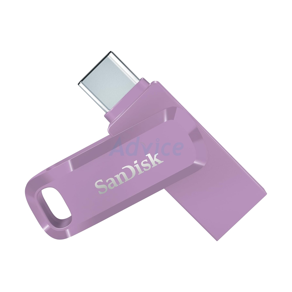 128GB Flash Drive SANDISK Ultra Dual Drive Go (SDDDC3-128G-G46) Type-C Lavender