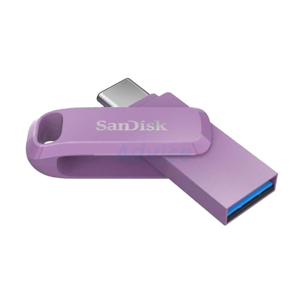 128GB Flash Drive SANDISK Ultra Dual Drive Go (SDDDC3-128G-G46) Type-C Lavender
