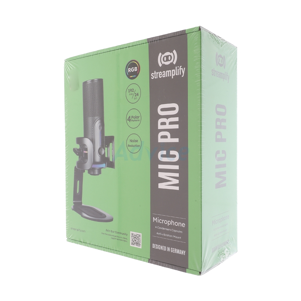 Microphone STREAMPLIFY (Mic Pro) Black