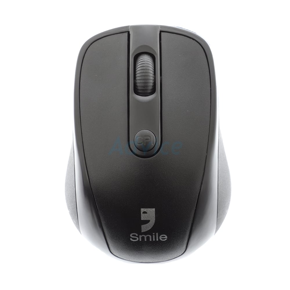 MOUSE WIRELESS SMILE SM810 BLACK