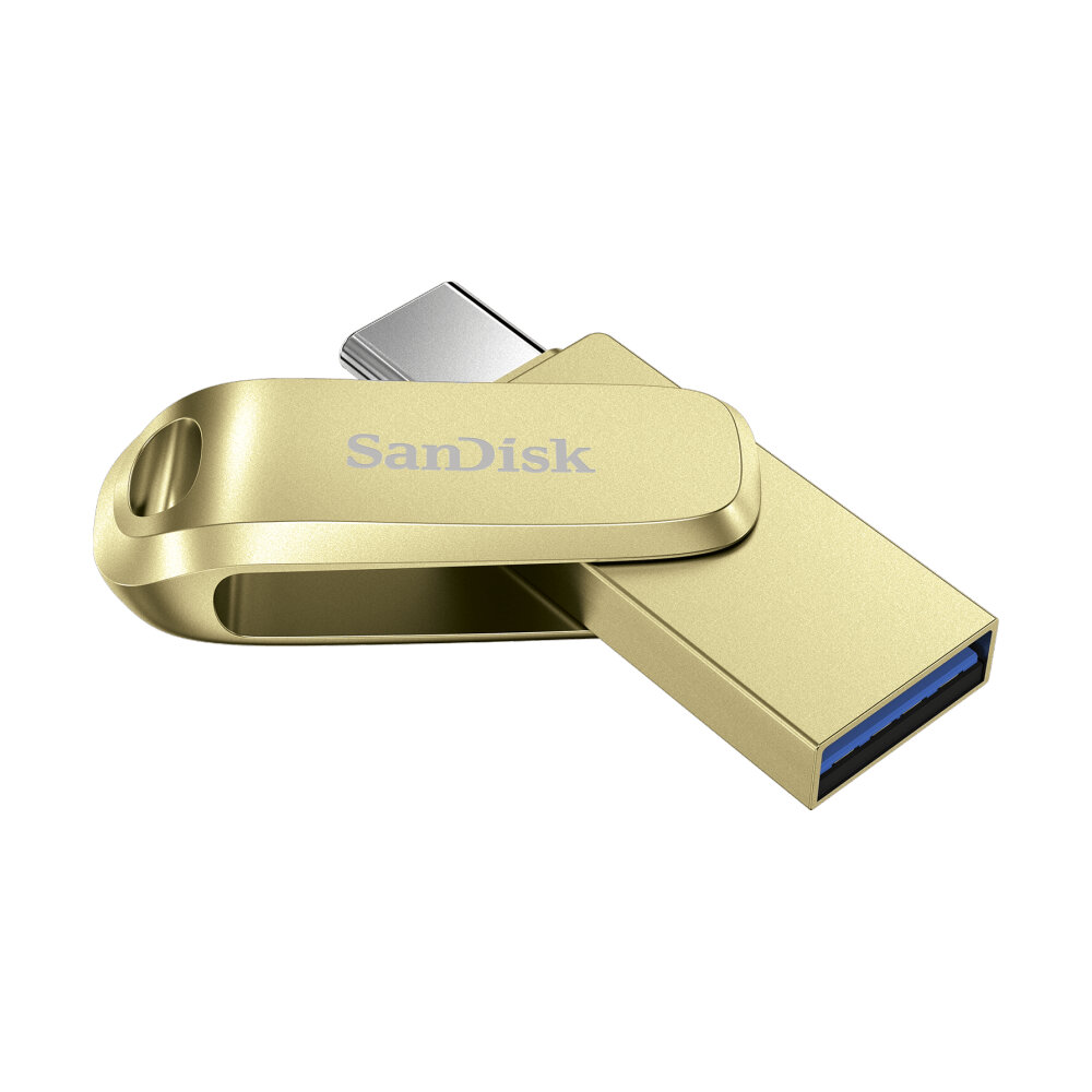 512GB Flash Drive SANDISK Ultra Dual Drive Luxe (SDDDC4-512G-G46GD) Type-C GOLD