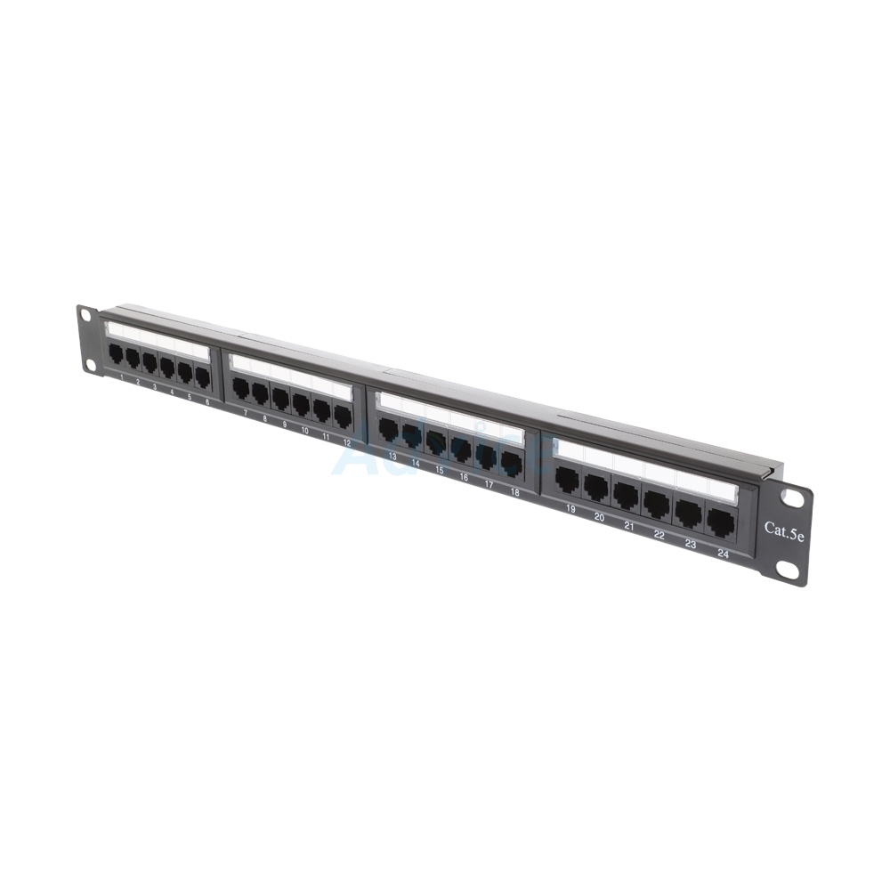 Patch Panel 24 Port CAT5e Port MAP (PU-5E024)