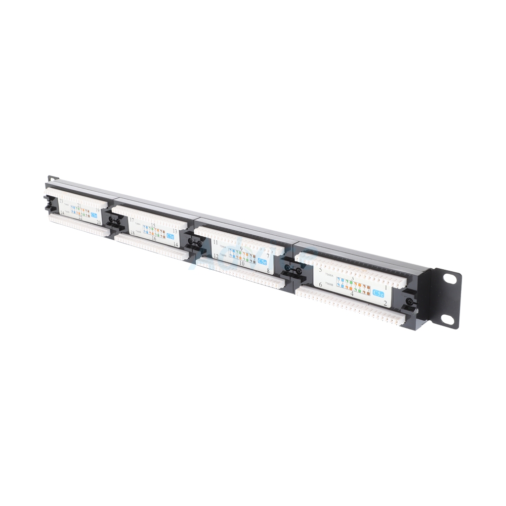 Patch Panel 24 Port CAT5e Port MAP (PU-5E024)