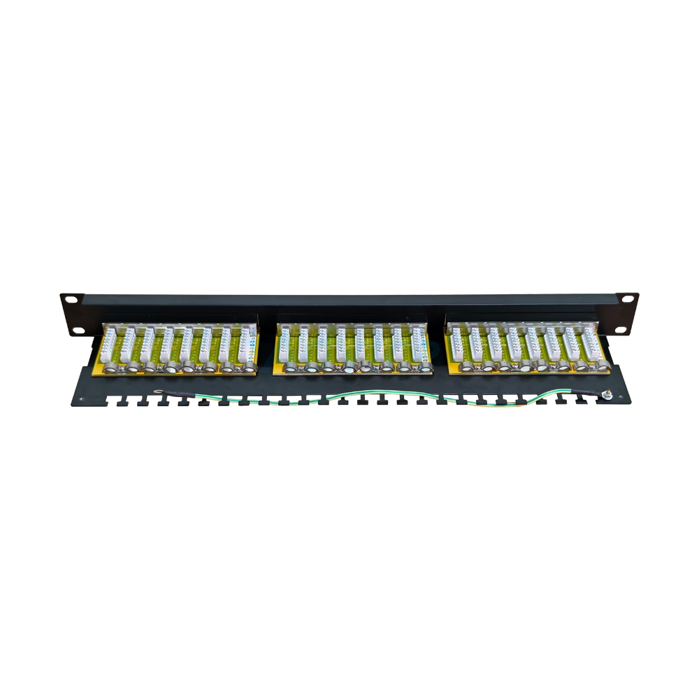 Patch Panel 24 Port CAT5e Port MAP (PF-5E024)