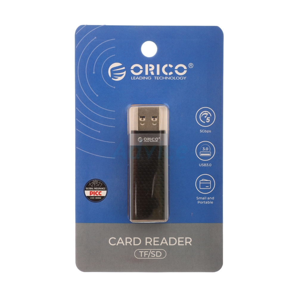 Ext.Card Reader V3.0 ORICO (CS2D-A3-BK-BP-HW) Black